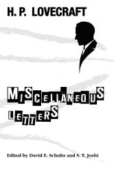 H. P. Lovecraft: Miscellaneous Letters